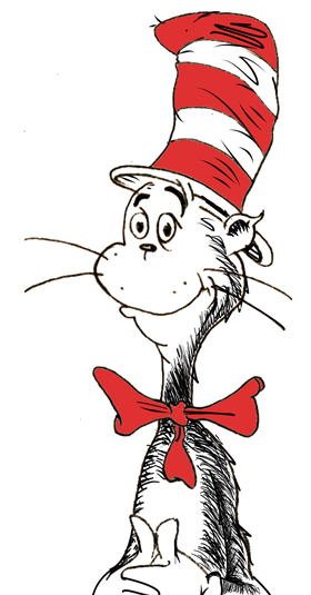 clipart cat in the hat - photo #22